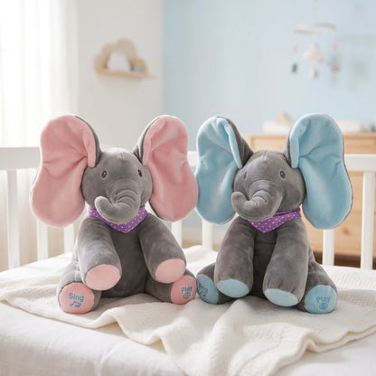 PeekabooPal™ Ellie – The Singing Peekaboo Elephant Plush